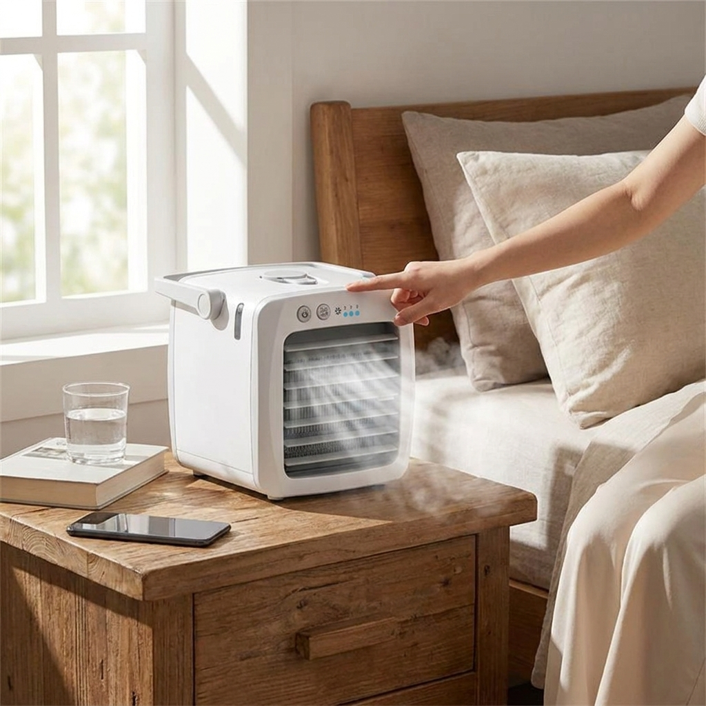 4-in-1 Portable Airconditioner with Humidifier and Purifier