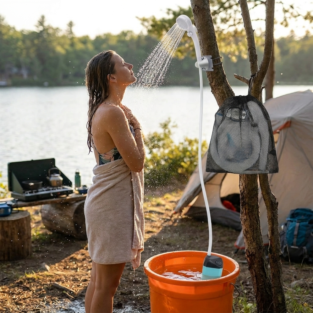 Electric Portable Shower for Camping