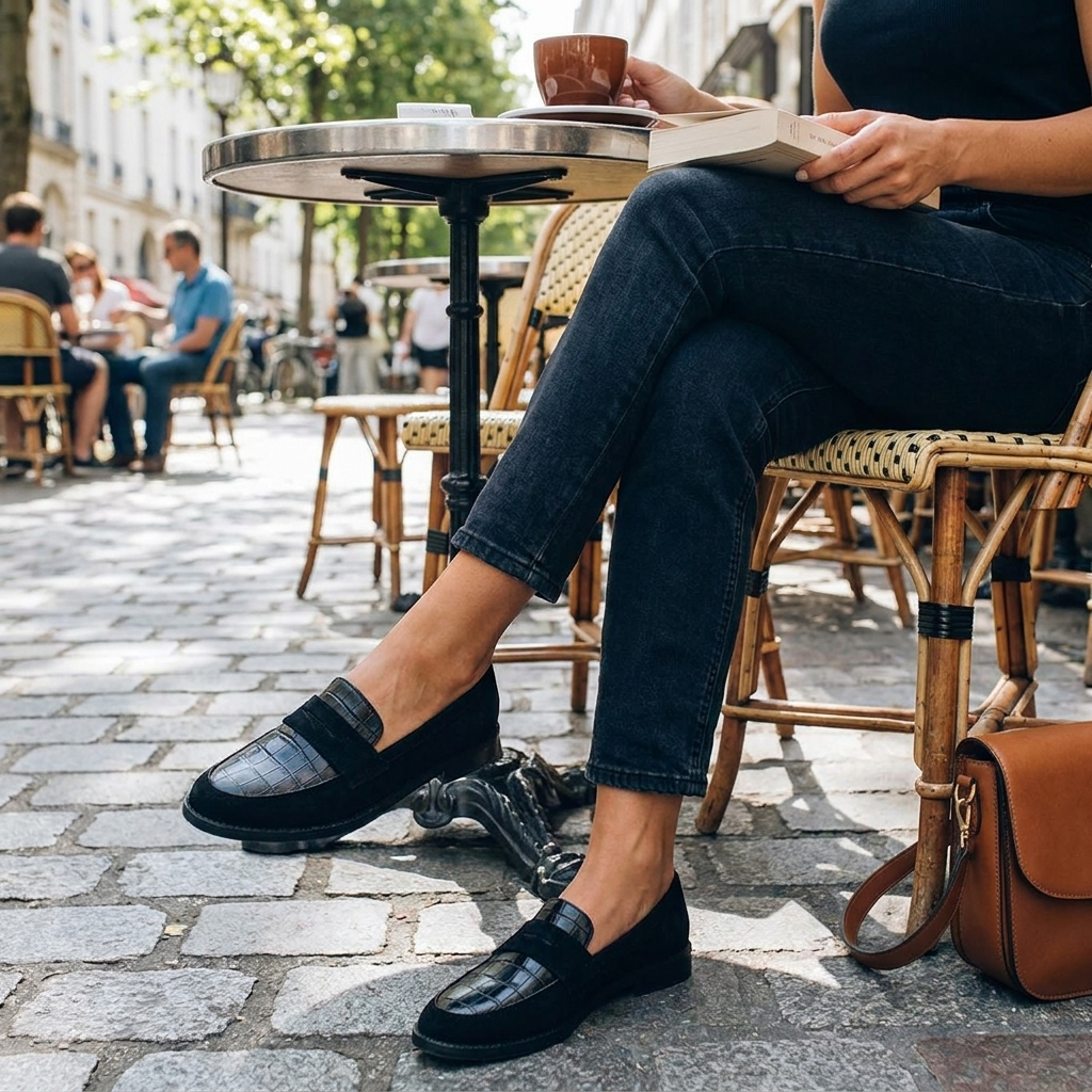Elegant womens low shoes
