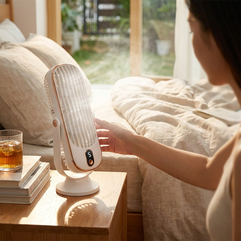 Mini Portable Air Conditioner for Desktop
